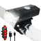 10000 Lumen Rechargeable Mountain Bike Lights Bicycle Torch Front + Rear Lamp !