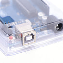 Transparent Plastic Case Cover Shell Enclosure Computer Box For Arduino  ^-T TO