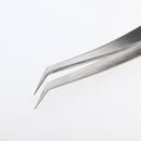 Curve Tweezers for Eyelash Extensions Nail Art Nippers Stainless Steel Tool