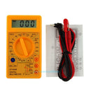 DT-830B LCD Digital Multimeter AC/DC 750/1000V Amp Volt Ohm Tester Meter+Probes