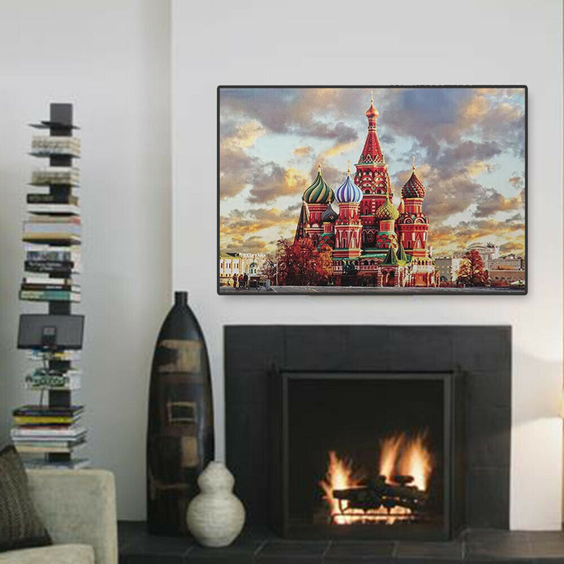 1000pcs DIY Cathedral Picture Puzzles Educational Learning Assembling Toys