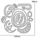 Animal Metal Cutting Dies Stencils Paper Cutting Card for DIY Album (H1354)