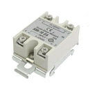 DC-AC 10A 3-32VDC 24-380VAC SSR-10DA Gray Solid State Relay w DIN Rail Base B7Y7