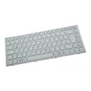 Perfect White Keyboard w/ Frame for Sony Vaio LA SD-113T SD47EC VPCSD19EC SD19EC