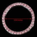 Crystal Decor Car Engine Start Key Ring Start Stop Ignition Button Sticky R JR