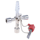 1PC Key Wrench Cross Switch Alloy Universal Square Wrench Tool socket wrench BX