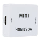 VGA To HDMI Full HD Video 1080P Converter Box Adapter For PC Laptop DVD HDT OZ