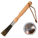 1X(Coffee Grinder Powder Cleaning Brush Coffee Machine Brush Wood Handle Pi