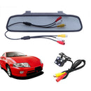 4.3"  Mirror Monitor Car Rear View Backup Reverse System + Cam Camera Kit