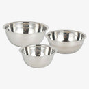 3Pcs Stainless Steel Mixing Bowls - Easy to Clean,Reusable Nesting Bowls Set for