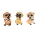 12pcs/set Dog Puppy Collections Gardening Ornaments Animal Figures Toys  OZ