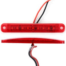 20x Universal Bus Truck Trailer Side Marker Indicators Light Red+Amber 9 LED 24V