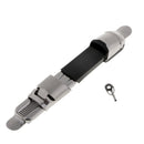 23pcs Telescopic Fishing Rod Pole Guides Tips Top Eye Rings Kit + Reel Seat