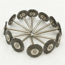 100Pcs For Rotary Wire Brushes Wheels Set 3.0Mm Shank For Accessories Wood