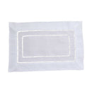 23*15cm White Hemstitch Dinner Napkins Ladder Cotton Linen Cloth Table  HAJ