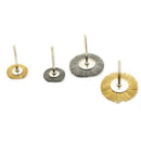 24pcs/set Polishing Grinding Brush Steel Wire Wheel Rust Cleaner Rotary Tool Kit