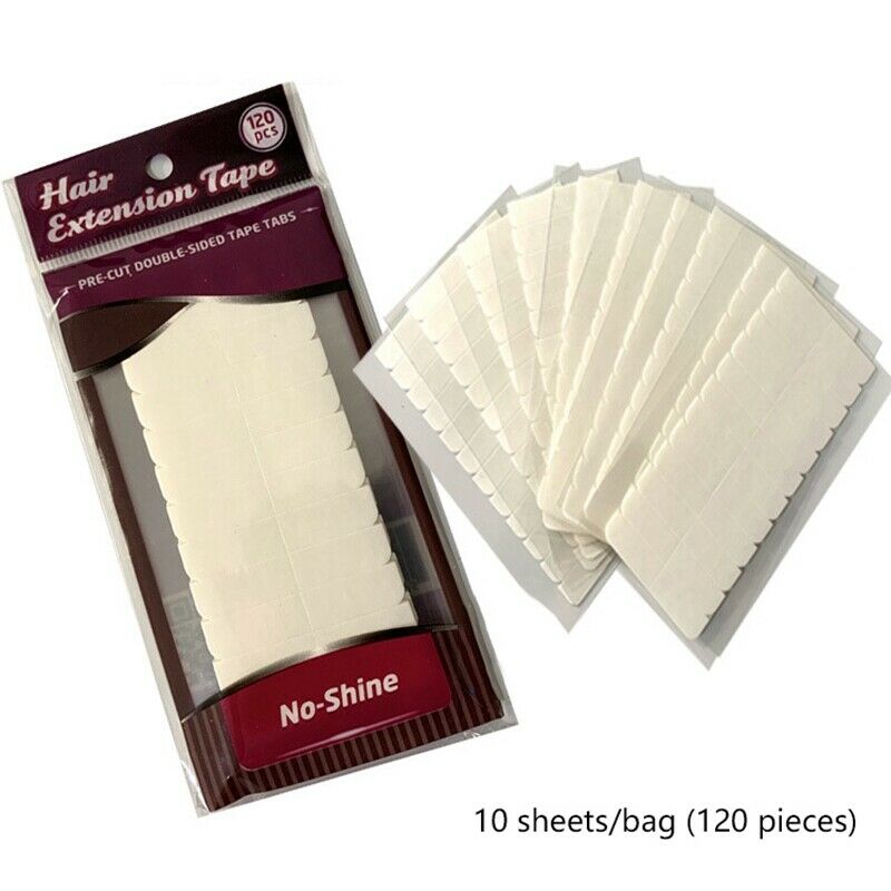 No Shine Hair Extensi on Tape Adhesive Bonding Real Hair Wig Lace Wig Exten Q5R5