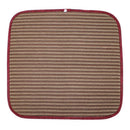 Grain Chaff Square Chair Seat Cushion No-slip Chair Pad Dining Rocking Red