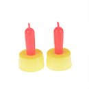 5pcs Drink Bottle Nipple Teat Lamb Feed Kid Pet Pup Orphan Soft Ewe Goat Shee Tw