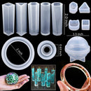 83pcs Silicone Casting Molds and Tools Set  for DIY Jewelry Craft Making QTH
