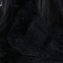 Short Bob Wigs Black Wig for Women with Bangs Straight Synthetic Wig Natural 3C