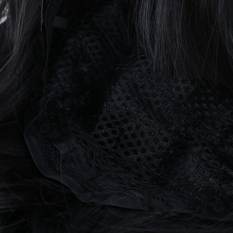 Short Bob Wigs Black Wig for Women with Bangs Straight Synthetic Wig Natural 3C