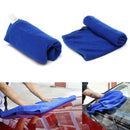 60cm* 160cm Large Blue Microfibre Towel for Car Drying Cleaning Waxing  YUH