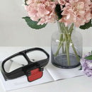Left Side Rear View Blind Spot Auxiliary Mirror Black for Truck Car