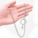 Extra Long Strong Metal Hipster Jean Belt Keychain Ring Clip Key Chain Punk BX