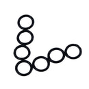 7 mm x 1 mm rubber gasketet oil-filtered O-rings gasketets 500 pieces Z5D8