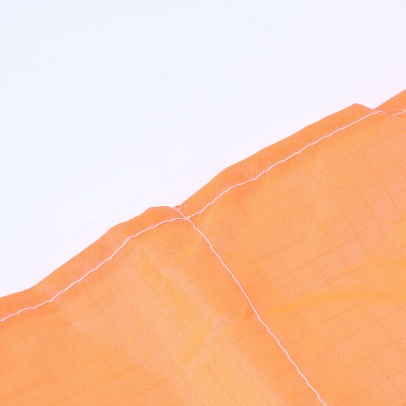 Dual Line Stunt Parafoil Parachute Rainbow Sports Beach Kite (Orange)