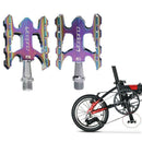 Bike Pedals 9/16" Sealed Bearing Aluminum Alloy Platform Bicycle Pedals