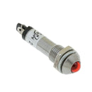 10pcs 8mm 24V Red LED Metal Indicator Light XD8-2