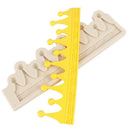 Crown silicone mold fondant mold cake decorating tool chocolate gumpaste mold FT