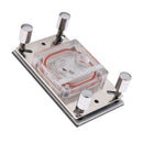 Acrylic Stainless Steel CPU Computer Water Cooling Block for AM2 / AM3 / AM3+ /