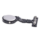 Black Quartz Movement Nurse Brooch Fob Tunic Pocket Pendant Watch W6V6