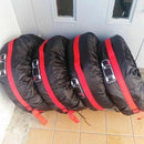 4Pcs Spare Tire Cover Case OxFord cloth Winter and Summer Car Tires Storage