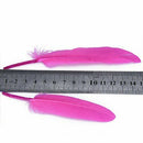 Approx. 50pcs 4-6 Inches Dyed Goose Feather for Decoration Craft---Pink
