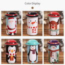 Storage Iron Decor Box Christmas Tin WAZ5 Children Candy Box Gift Jar Bucket