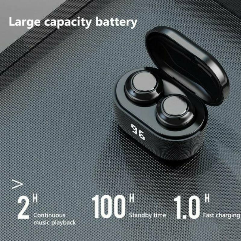 A6 TWS Mini Wireless Bluetooth Earphone V5.0 HiFi Stereo EarphonesB Hn