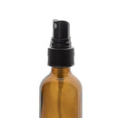 Set of 12, 2 Oz Amber Glass Spray Bottles for Essential Oils - with Fine Mi