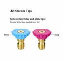 Practical and Quick-Connect Nozzle Kit Pressure Washer, 4000PSI 1/4 Inch, 2-Pack