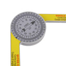 7" Miter Saw Protractor with Single Cut Miter Cut Scriber for carpenter plumber