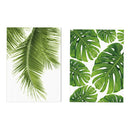 2x Modern Canvas Print Poster Painting Wall Pictures Canvas Poster Palm Leaf