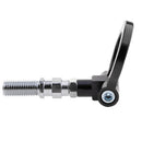 Black Billet Aluminum Racing Tow Towing Folding Hook for Japanese Vehicles