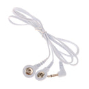 Electrode Lead WiresJack Dc Head 3.5Mm Snap Replacement Tens Unit Cables 2-wayME