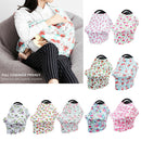 Stretchy Infant Nursing Cover Baby Car Seat Canopy Cart Cover