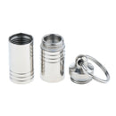 Travel Pill Box Bottle Holder Waterproof Container Keychain Medicine Case