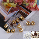 10Pcs/Set Capsules Shell Medicine Pill Storage Container Gelatin Case Organi BX