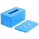 rectangular Plastic facial tissue napkin box toilet paper dispenser case ho L7X8